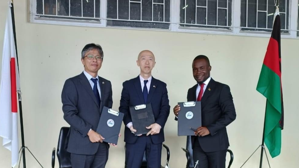 JAPANESE AMBASSADOR TO MALAWI HANDS OVER ASSORTED ITEMS TOWARDS CYCLONE FREDDY.