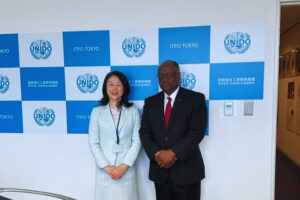 HIS EXCELLENCY, AMBASSADOR KWACHA CHISIZA PAID A C0URTESY CALL TO UNITED NATIONS INDUSTRIAL DEVELOPMENT ORGANISATION’S (UNIDO) NEW HEAD.