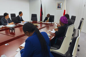 AMBASSADOR CHISIZA’S MEETING WITH OFFICIALS FROM THE JAPAN INTERNATIONAL COOPERATION AGENCY (JICA).