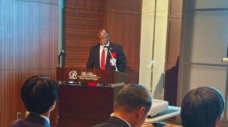 Malawi Embassy in Japan hosted Asia Africa Arab 55 trade and Investment event.