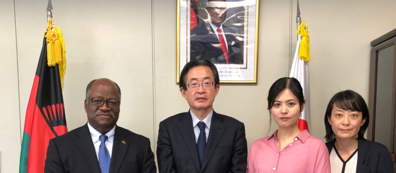 HIS EXCELLENCY AMBASSADOR KWACHA CHISIZA’S MEETING WITH TOSHIBA GROUP’S OFFICIALS.