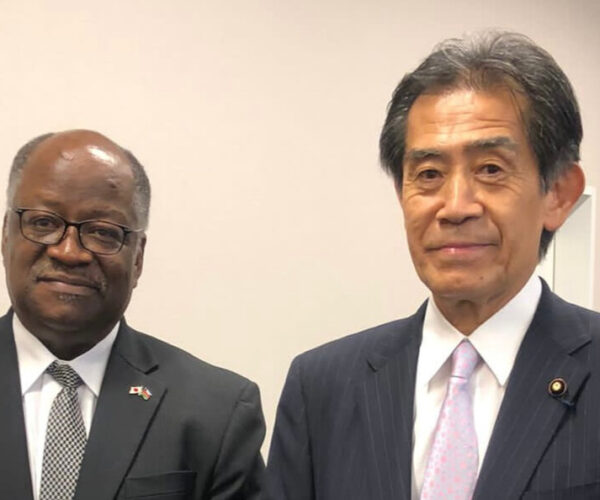 HIS EXCELLENCY AMBASSADOR KWACHA CHISIZA’S MEETING WITH A MEMBER OF HOUSE OF REPRESENTATIVES, MR. ICHIRO AISAWA.